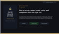 The Entity & Brand Protection Workshop